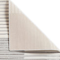 Aldrin Grey Striped Patterned Rug