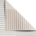 Aldrin Grey Striped Patterned Rug