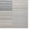 Aldrin Grey Striped Patterned Rug