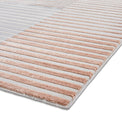 Aldrin Grey Striped Patterned Rug