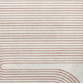 Aldrin Grey Rose Swirl Patterned Rug