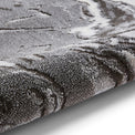 Aldrin Grey Marble Swirl Rug