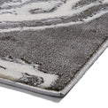 Aldrin Grey Marble Swirl Rug