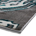 Aldrin Grey Green Marble Swirl Rug