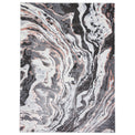 Aldrin Grey Rose Marble Swirl Rug from Roseland Furniture