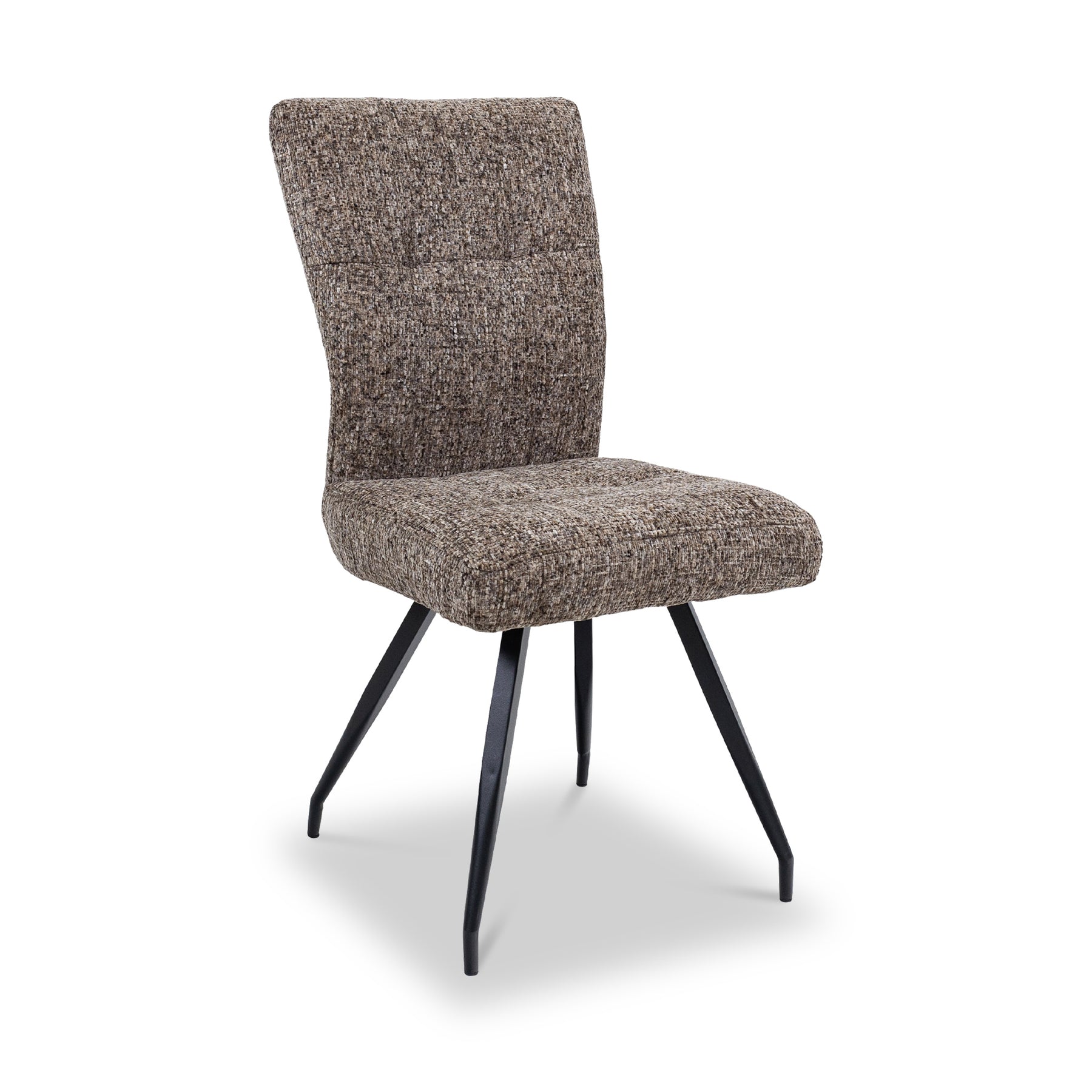 Ellison Sable Blend Fabric Dining Chair Front1 from Roseland Furniture