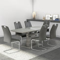 Archer Grey Faux Leather Dining Chair for dining room