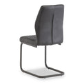 Kenny Grey Faux Leather Dining Chair