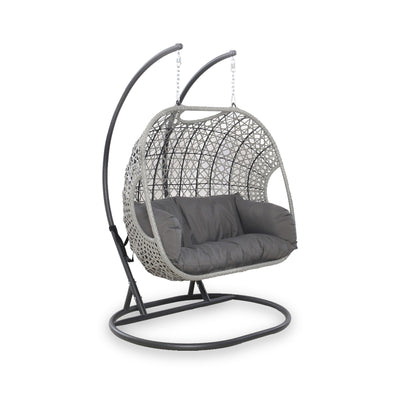 Maze Ascot Rattan Double Hanging Chair