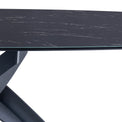 Harris Black 180cm Rectangular Dining Table for dining room