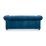 Kingswell-velvet-3-seater-sofa-indigo from Roseland Furniture