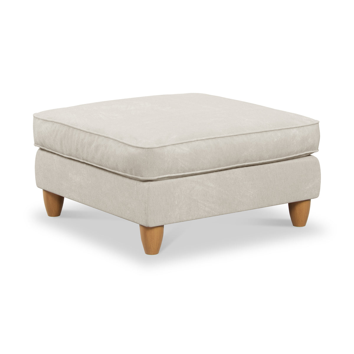 Ashbury Footstool Pearl from Roseland Furniture