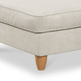 Ashbury Footstool Pearl from Roseland Furniture
