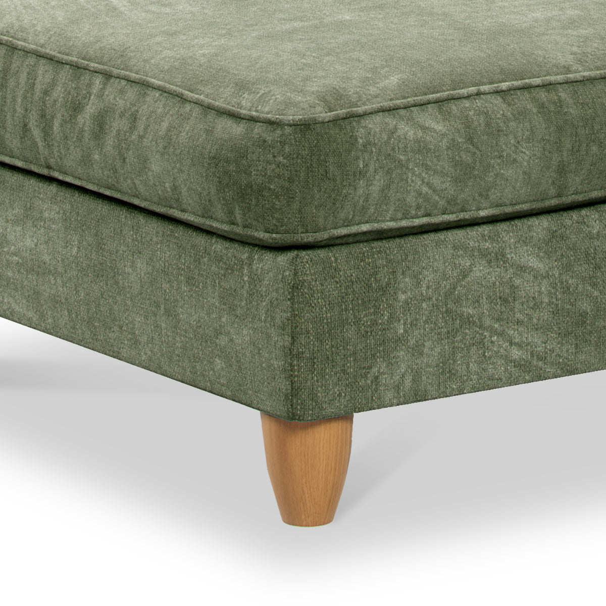Ashbury Footstool Moss from Roseland Furniture
