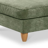 Ashbury Footstool Moss from Roseland Furniture