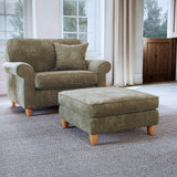 Ashbury Footstool Moss Life1 from Roseland Furniture
