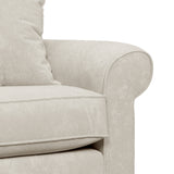 Ashbury Sofa Pearl sock arm close up