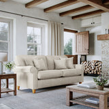 Ashbury 3 Seater Sofa Pearl from Roseland Furniture