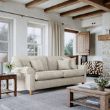 Ashbury 4 Seater Sofa Pearl from Roseland Furniture