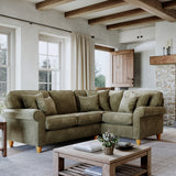 Ashbury RH Corner Sofa Moss Life1 from Roseland Furniture