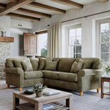 Ashbury Left Hand Corner Sofa Moss Life1 from Roseland Furniture
