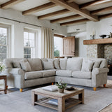 Ashbury Corner Sofa Beige Life1 from Roseland Furniture