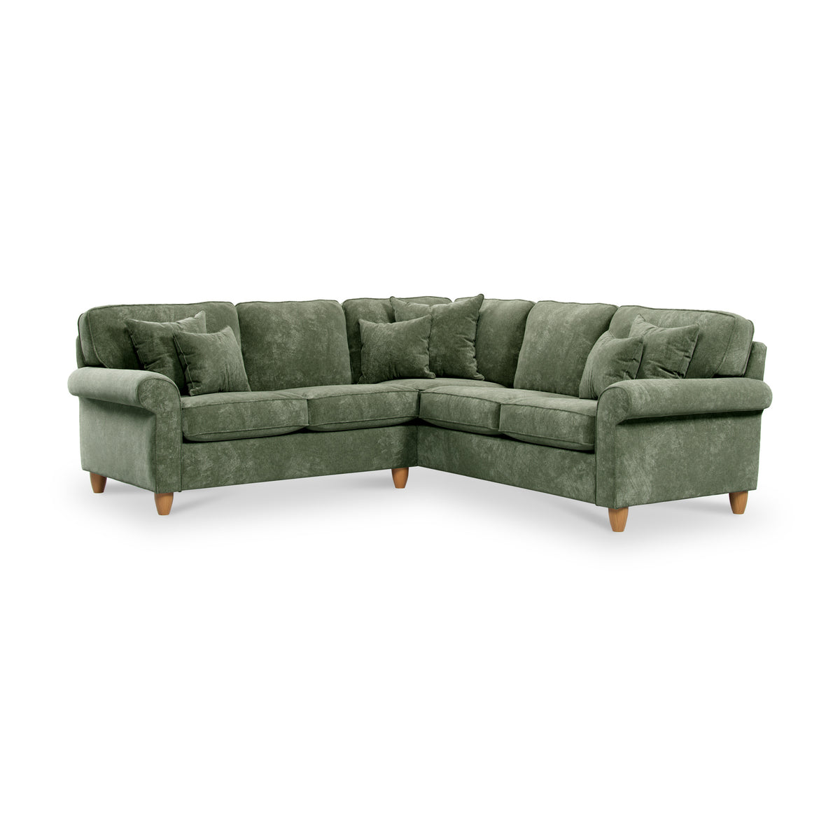 Ashbury Corner Sofa Moss from Roseland Furniture