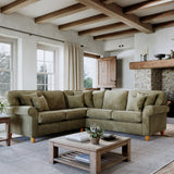Ashbury Corner Sofa Moss Life1 from Roseland Furniture
