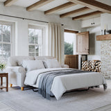 Ashbury 2 Seater Sofa Bed Pearl Life1 from Roseland Furniture