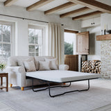 Ashbury 2 Seater Sofa Bed Pearl Life1 from Roseland Furniture