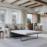 Ashbury 2 Seater Sofa Bed Beige Life1 from Roseland Furniture