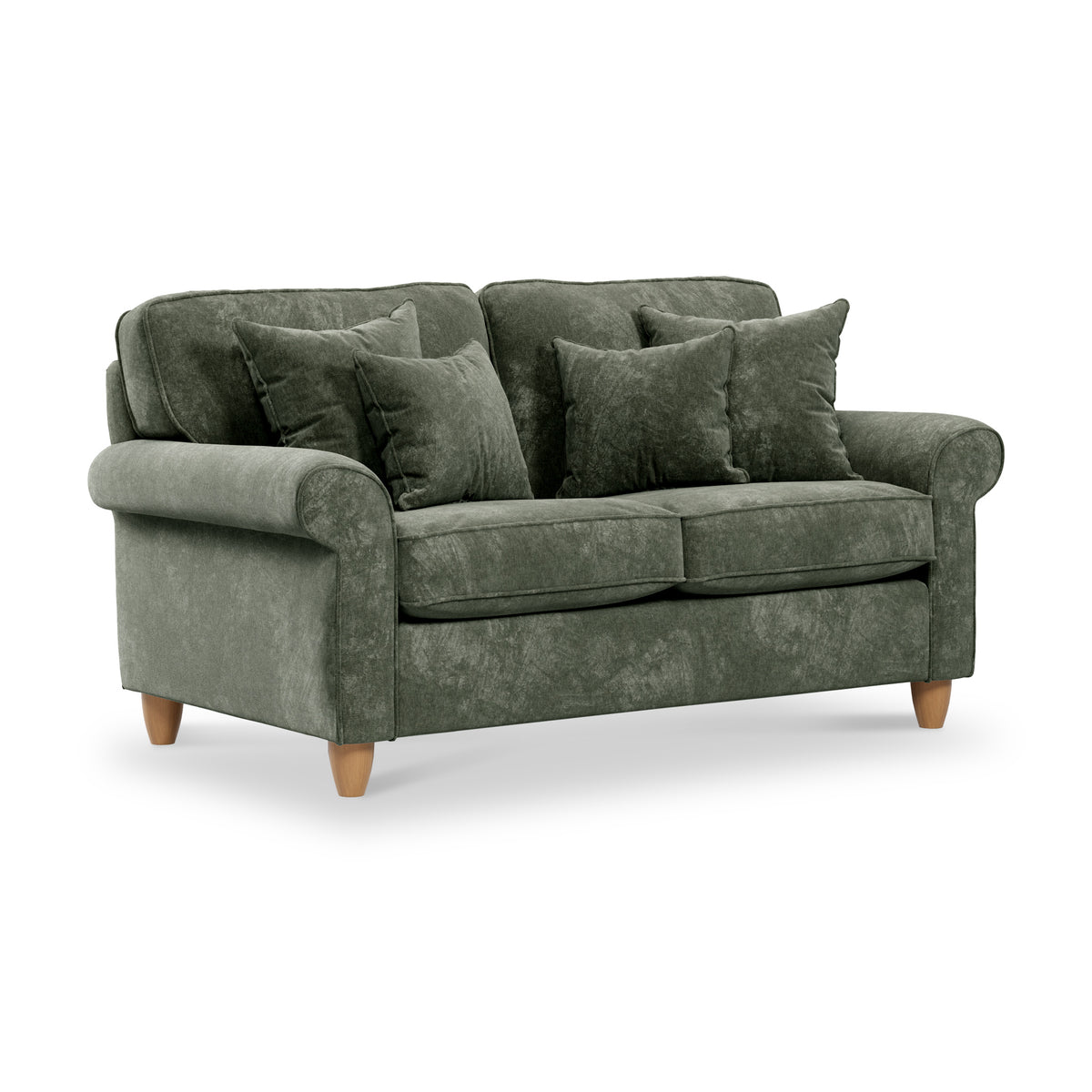 Ashbury 2 Seater Sofa Bed Moss from Roseland Furniture