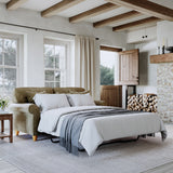Ashbury 2 Seater Sofa Bed Moss Life1 from Roseland Furniture