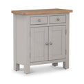 Charlestown Small Sideboard Oak Top from Roseland Furniture