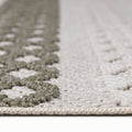 Norcross Flat and Loop Design Tassled Rug from Roseland Furniture