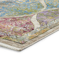 Thea Multicoloured Distressed Traditional Rug