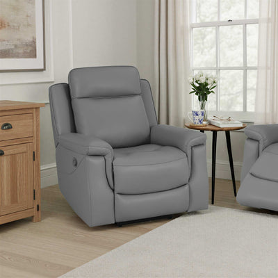Denbor Leather Recliner Armchair