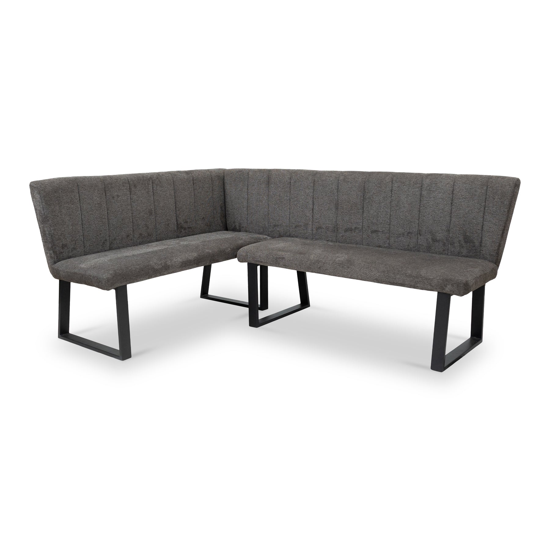 Camber Textured Fabric Corner Dining Bench from Roseland Furniture
