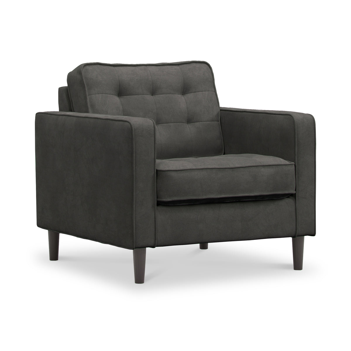 Barclay Armchair Graphite Dims from Roseland Furniture