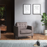Barclay Armchair Pewter from Roseland Furniture