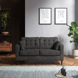 Barclay 2 Seater Sofa Graphite from Roseland Furniture