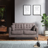 Barclay 2 Seater Sofa Pewter from Roseland Furniture