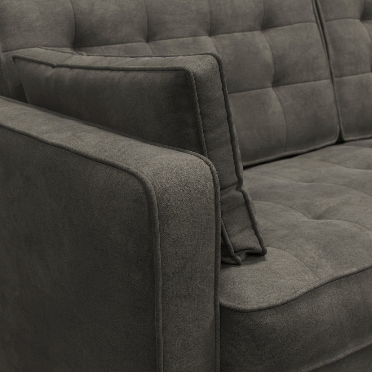 Barclay 3 Seater Sofa Graphite Life1 from Roseland Furniture