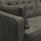 Barclay 3 Seater Sofa Graphite Life1 from Roseland Furniture