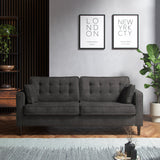 Barclay 3 Seater Sofa Graphite Life1 from Roseland Furniture