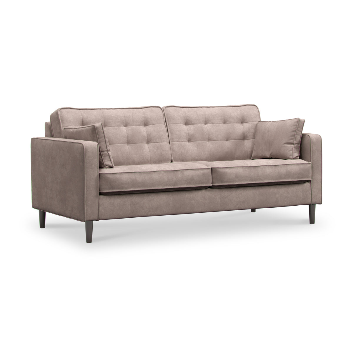 Barclay 3 Seater Sofa Pewter from Roseland Furniture