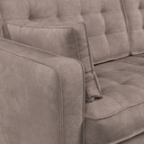 Barclay 3 Seater Sofa Pewter from Roseland Furniture