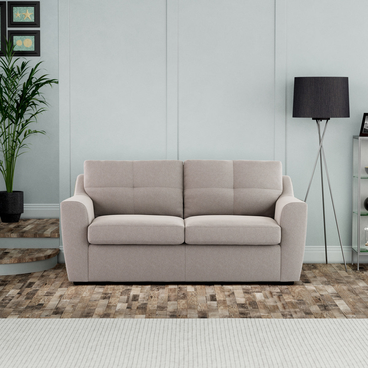 Justin Oatmeal Sofa bed from Roseland Furniture