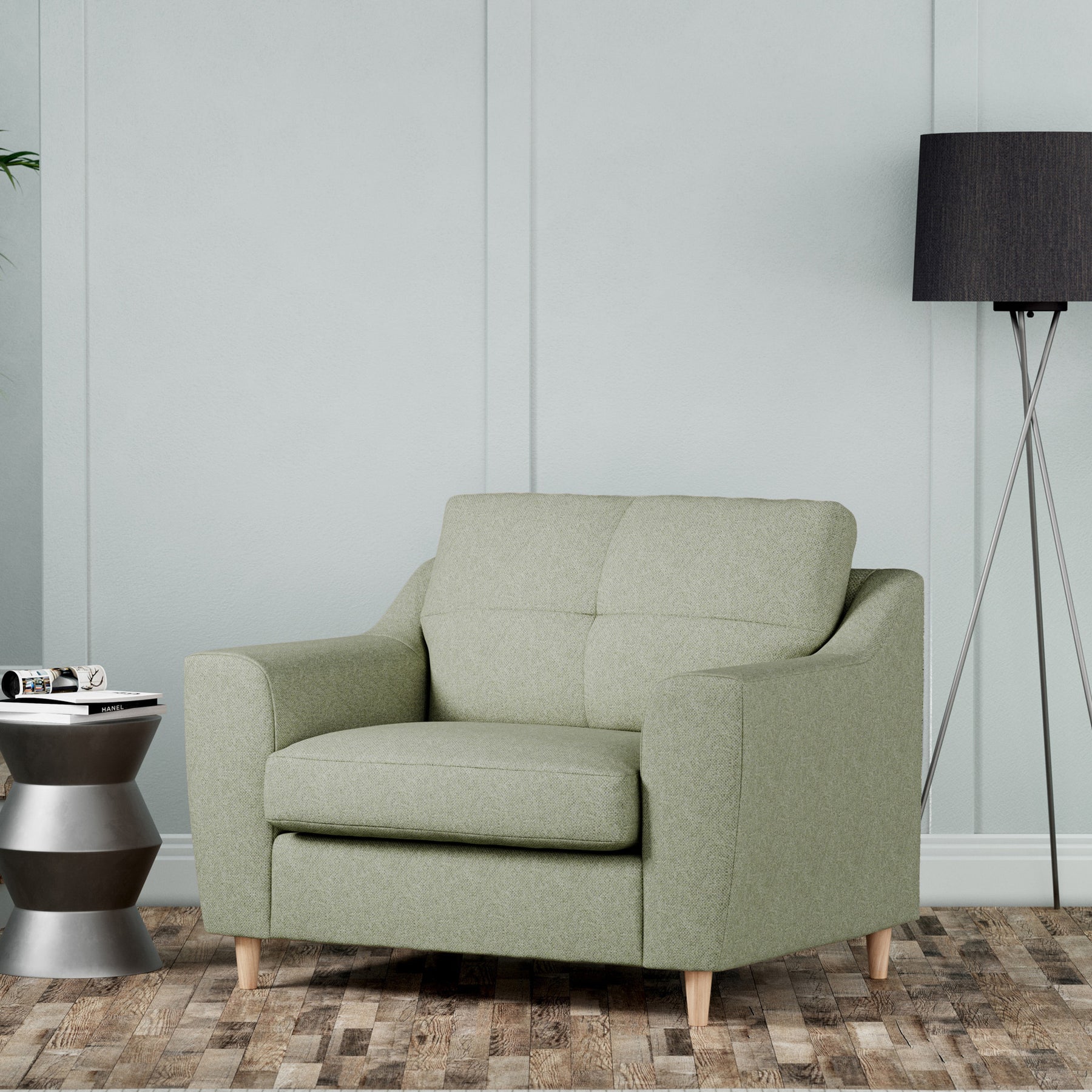 Justin Sage Snuggle Armchair from Roseland Furniture