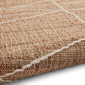 Karin Natural Geometric Jute Rug